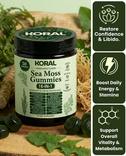 KORAL™ SEA MOSS GUMMIES