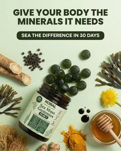 KORAL™ SEA MOSS GUMMIES