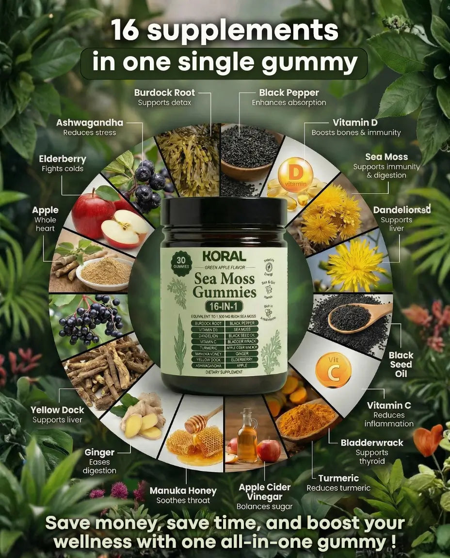 KORAL™ SEA MOSS GUMMIES